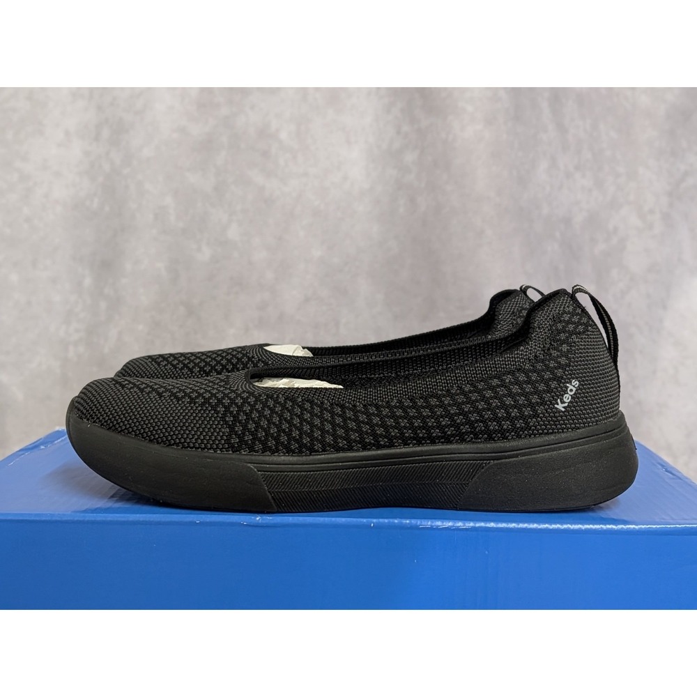 Keds BlissWalk Knit Skimmer Sneakers Women 6M‎ Black